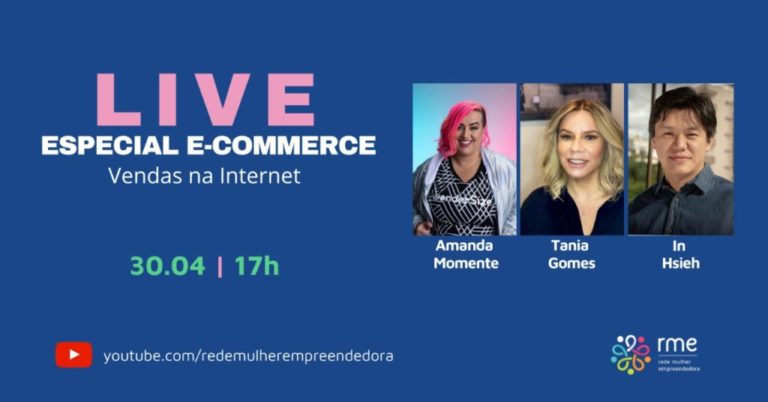 Comércio ao Vivo: Live Especial E-commerce: Vendas na Internet