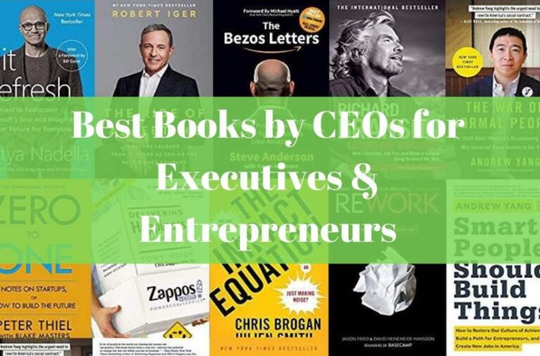 Comércio ao Vivo: Top 20 Best Books by CEOs for Executives & Entrepreneurs