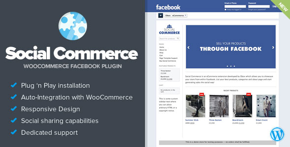 Social Commerce: Social Commerce v1.5.1 – WooCommerce Facebook Plugin